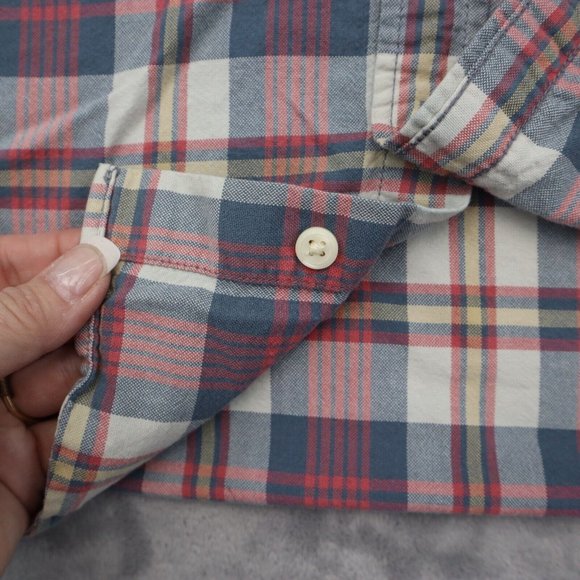 Ralph Lauren Shirt Mens XL Multicolor Plaid Button Up Long Sleeve Collared Top - Picture 16 of 16